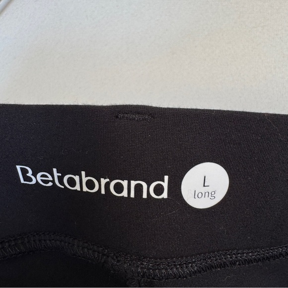 Betabrand Women Dress Pants Pull On Ponte Large Tall Black Travel Career Casual - Picture 5 of 9